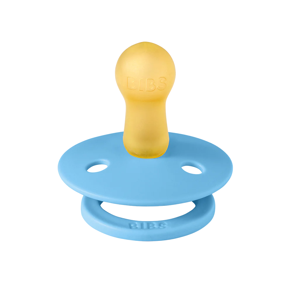 BIBS Studio S1 Twin Pack Bumblebee Latex Pacifier (0+M)