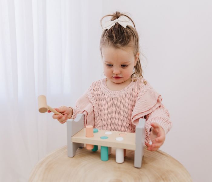 Bubble Wooden Hammer Bench