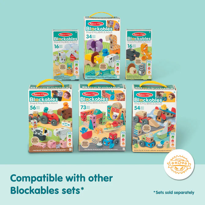 Melissa & Doug Blockables™ Farm Play Set