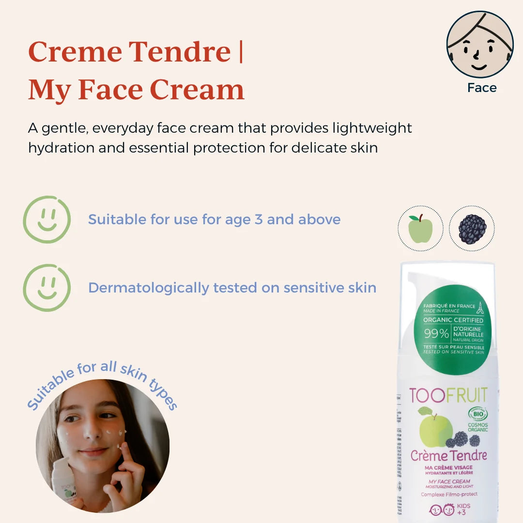 Toofruit Crème Tendre | My Face Cream