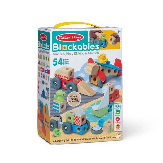 Melissa & Doug Blockables™ Vehicles Play Set