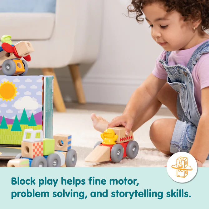 Melissa & Doug Blockables™ Vehicles Play Set
