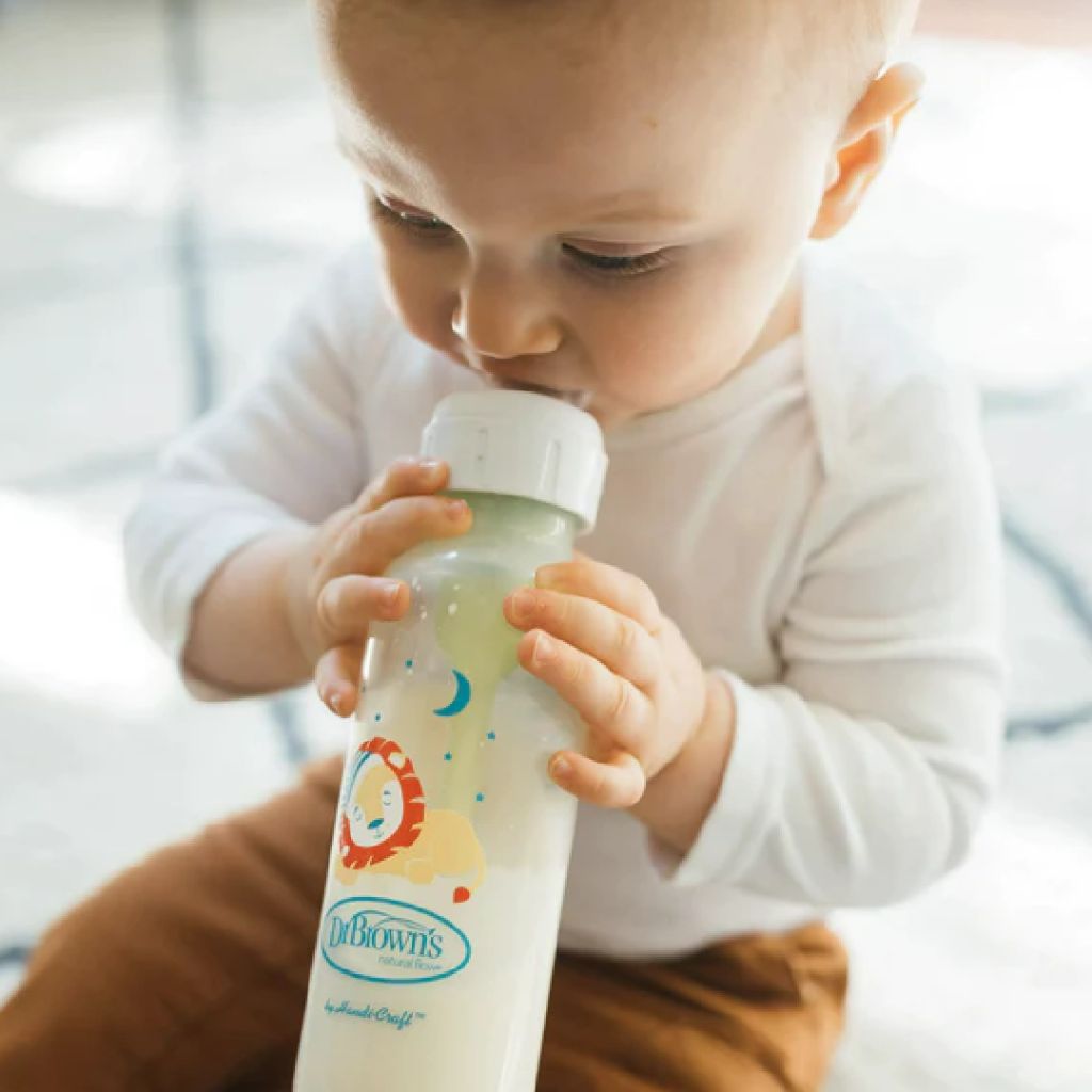 Dr. Brown’s™ 8oz/250mL Options+ Anti-Colic Bottles (Lion & Fox) 2-Pack