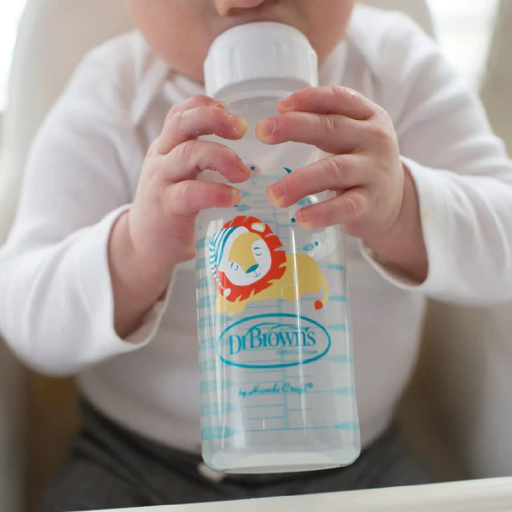 Dr. Brown’s™ 8oz/250mL Options+ Anti-Colic Bottles (Lion & Fox) 2-Pack
