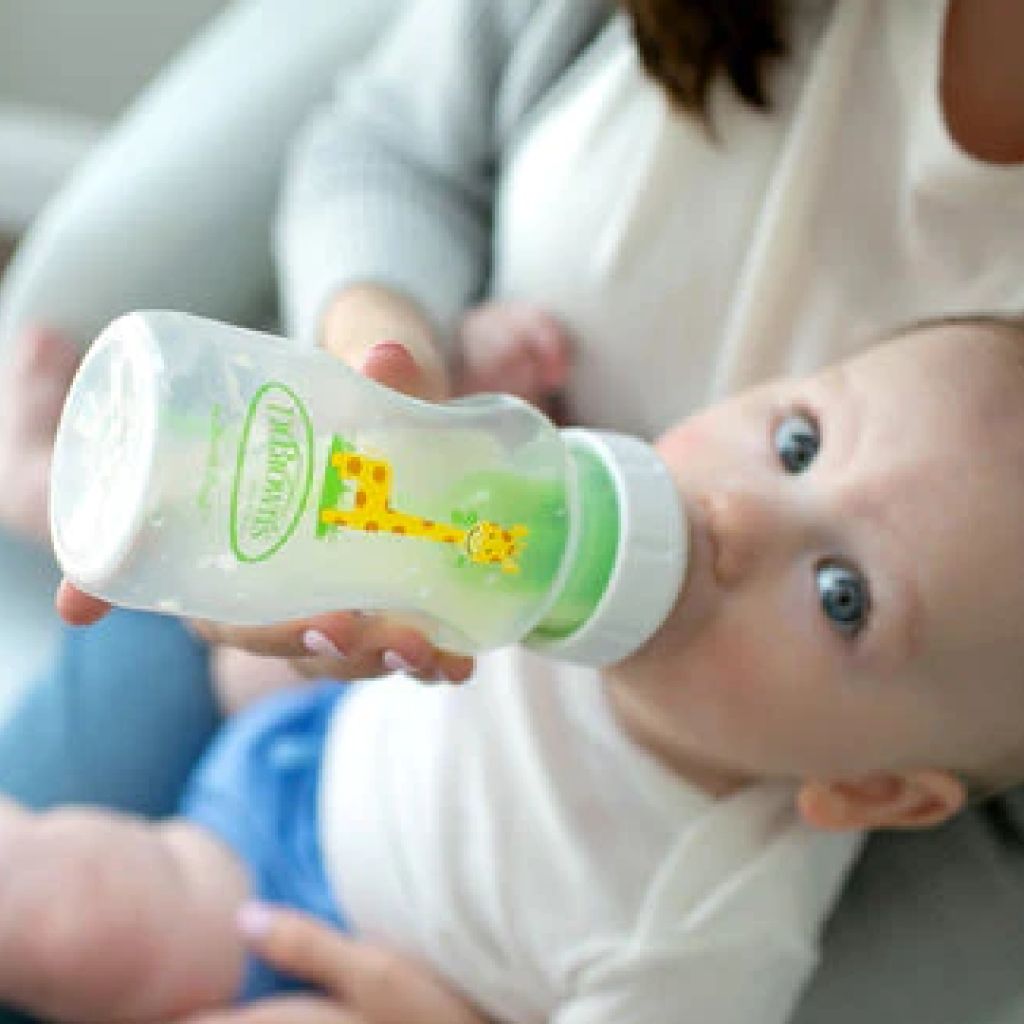 Dr. Brown’s™ 9oz/270 ML Wide Neck Anti-Colic Options+ Baby Bottle (Giraffe) 1-Pack