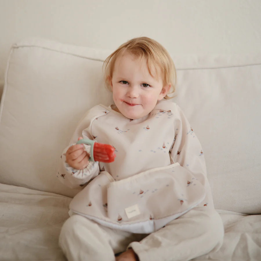 Mushie Long Sleeve Bib
