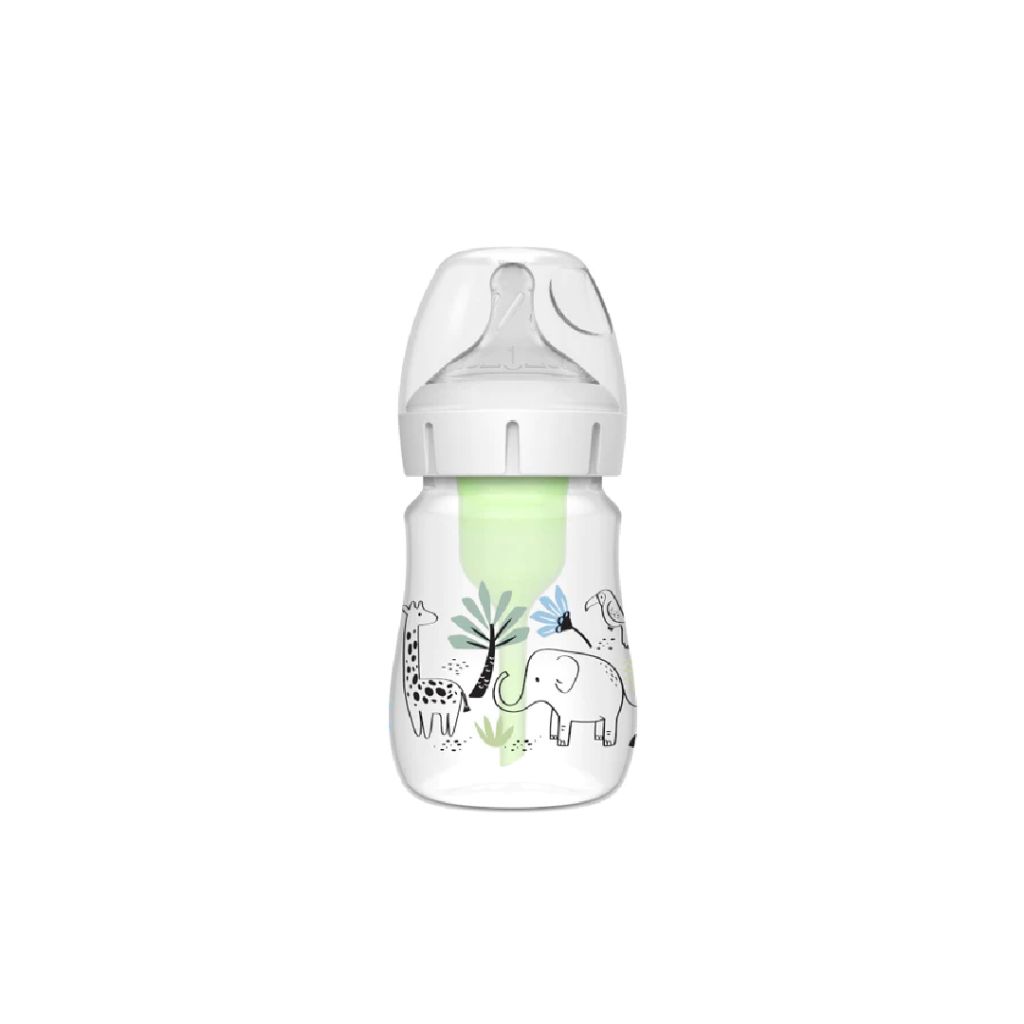 Dr Brown's Options+ Wide Neck Designer Bottle - Assorted Designs, 150ml, 1-Pack