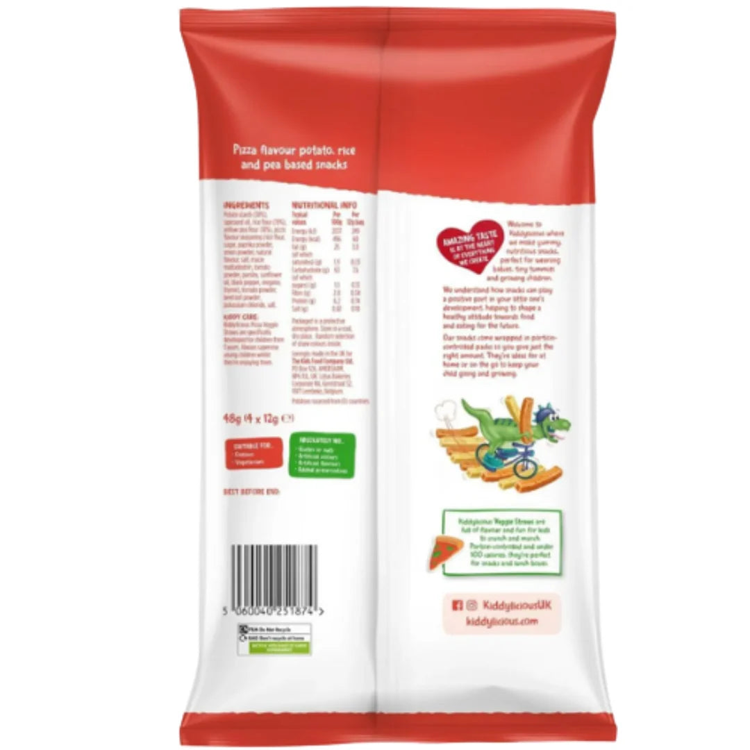 Kiddylicious Veggie Straws (Pizza)