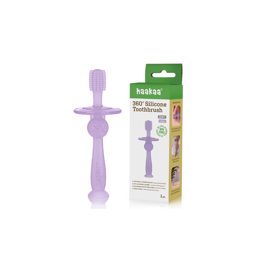 Haakaa 360 Silicone Baby Toothbrush