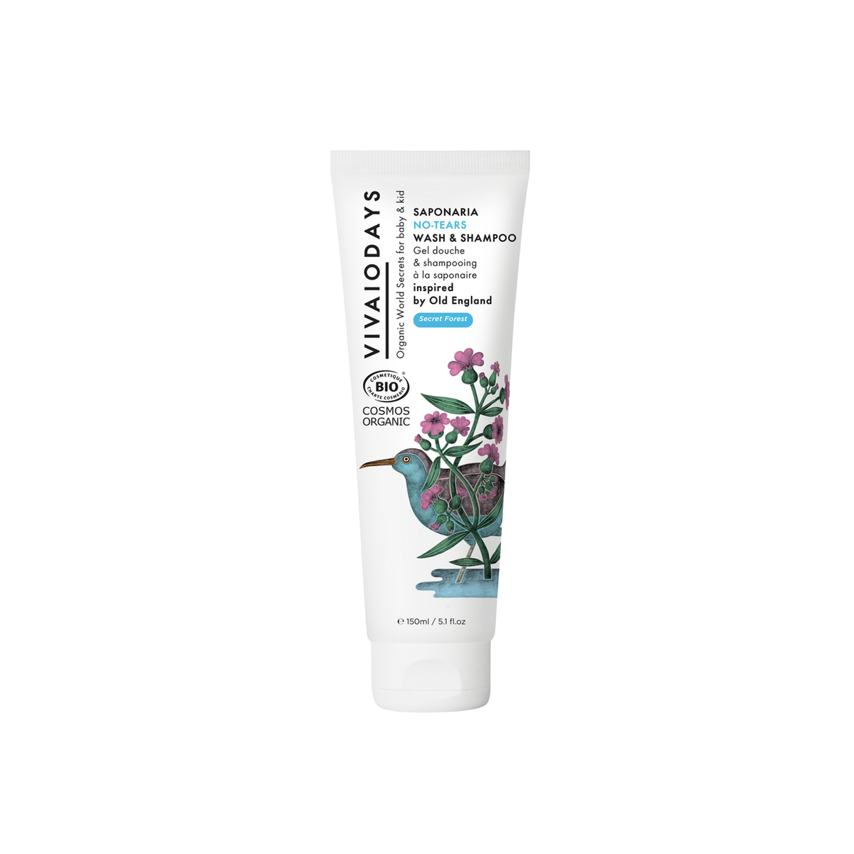 Vivaiodays Saponaria No-Tears Wash & Shampoo (150ml)