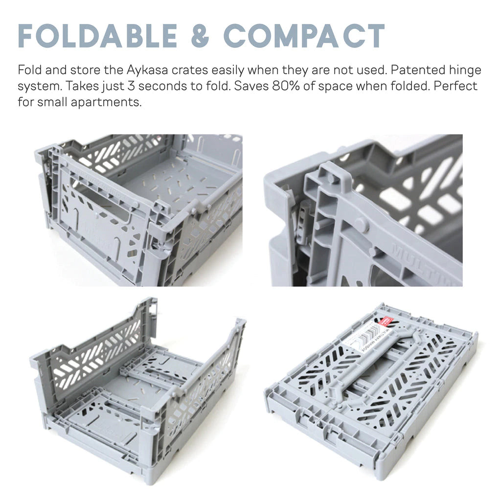 Aykasa Folding Minibox Colour Crate