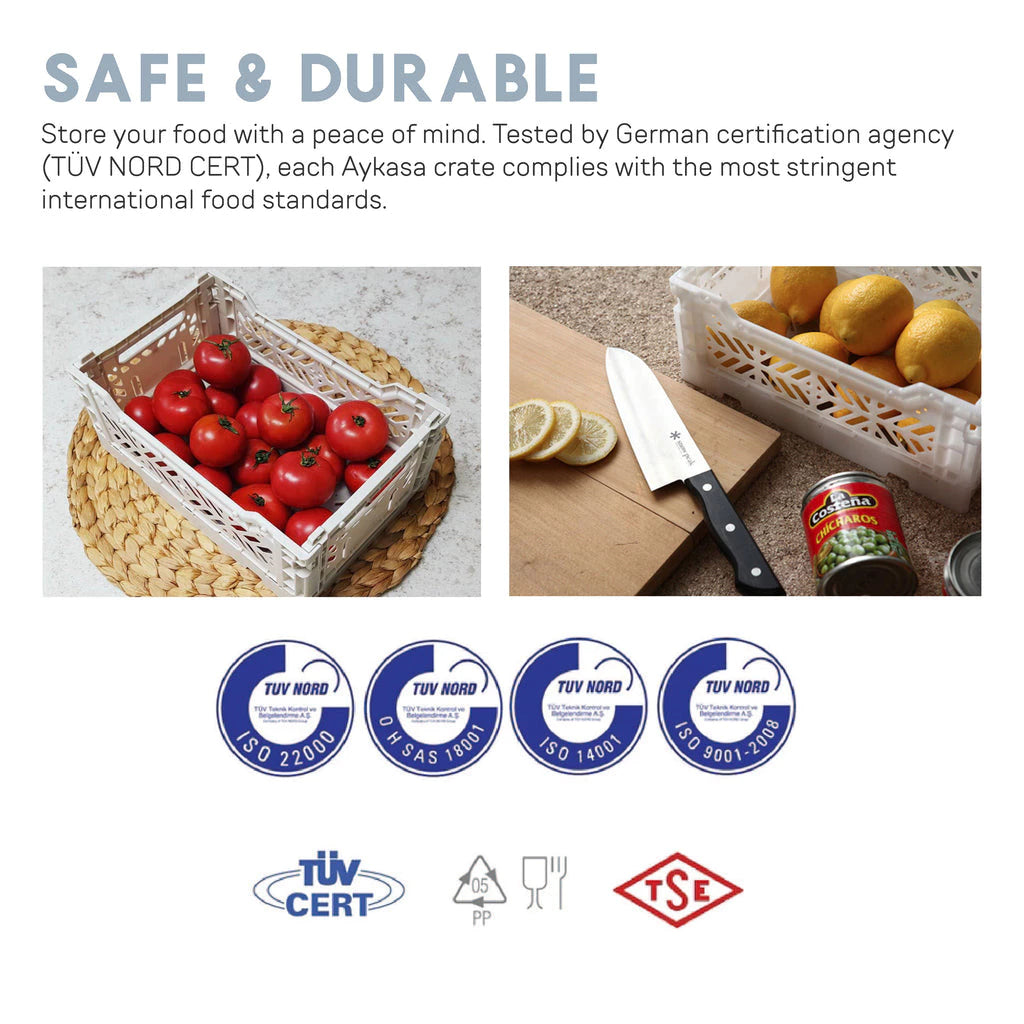 Aykasa Folding Minibox Colour Crate
