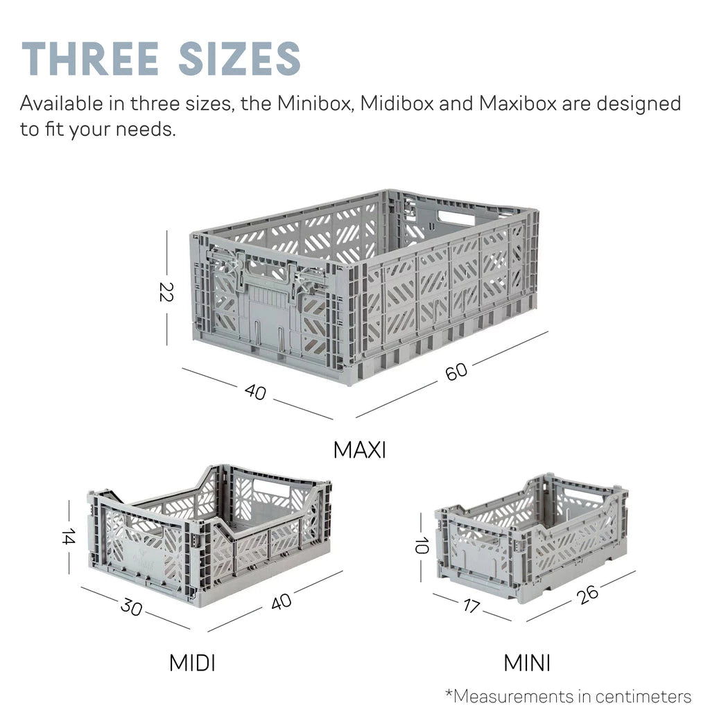 Aykasa Folding Minibox Colour Crate