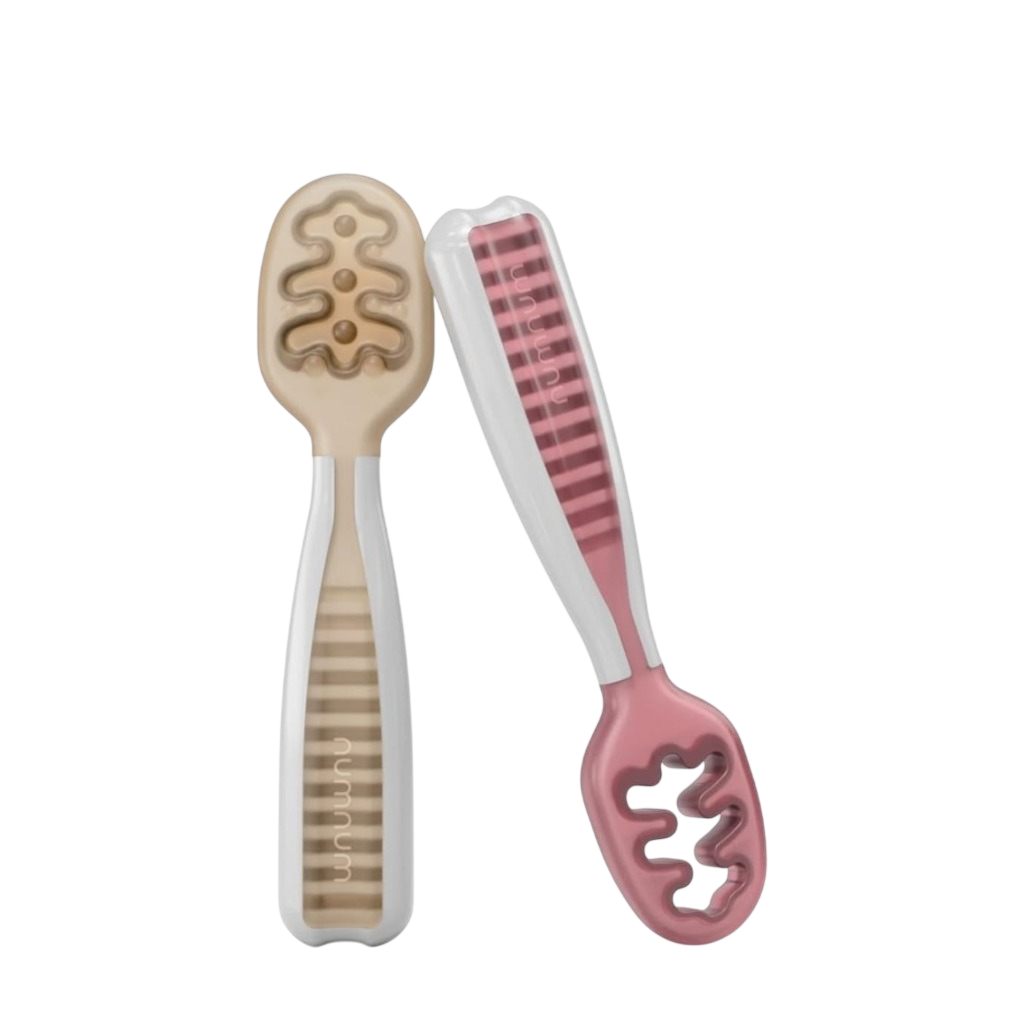 NumNum Pre-Spoon GOOtensil Silicone Spoon (2 Pack)