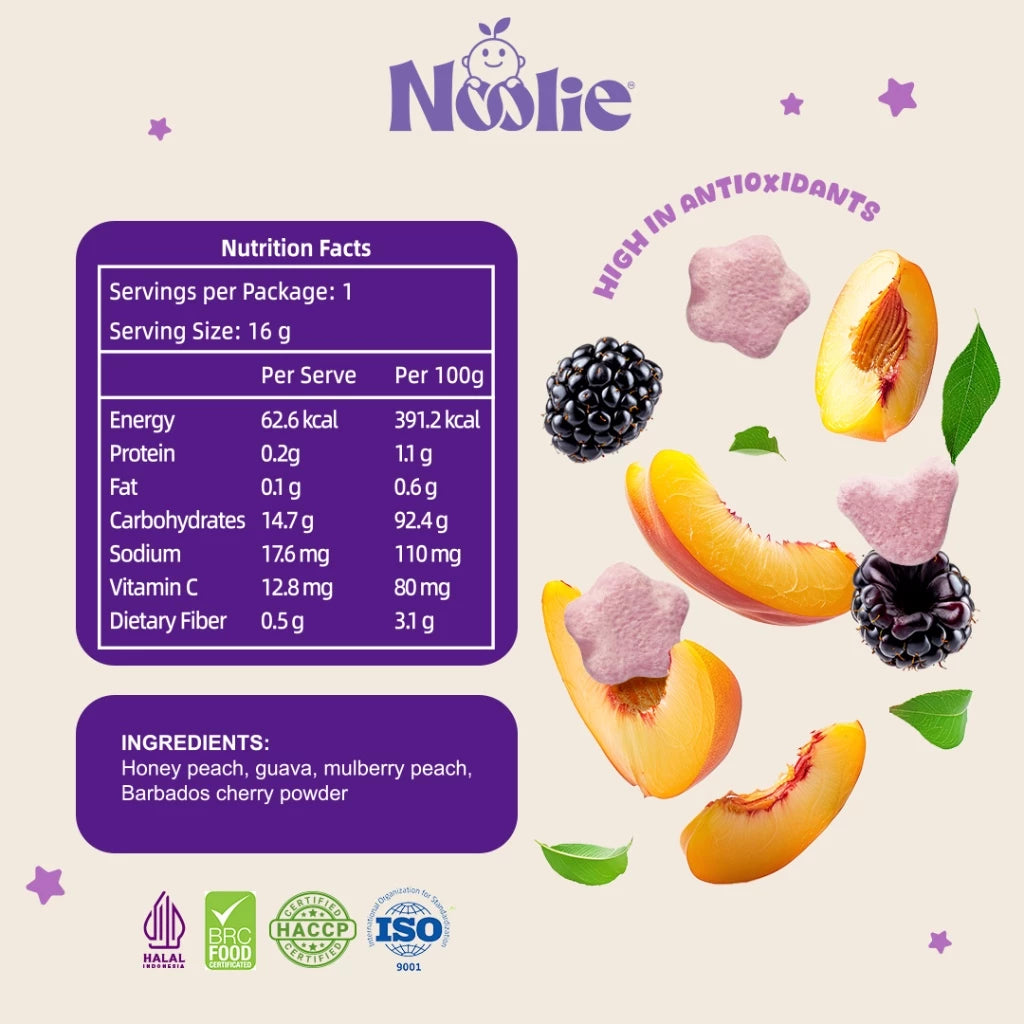 Noolie Mighty Melts with Antioxidant Fruits