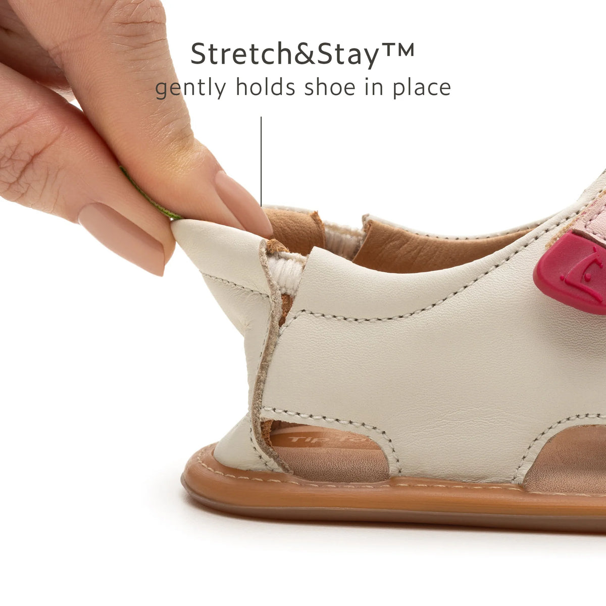 Tip Toey Joey Explore Sandals (Tapioca/Lavender/Blossom)