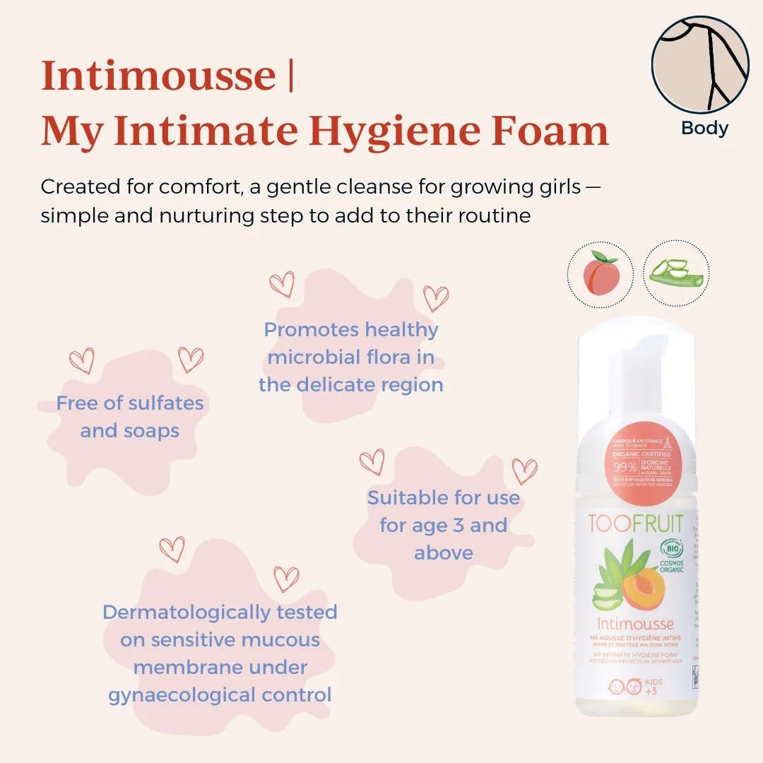 Toofruit Intimousse | My Intimate Hygiene Foam