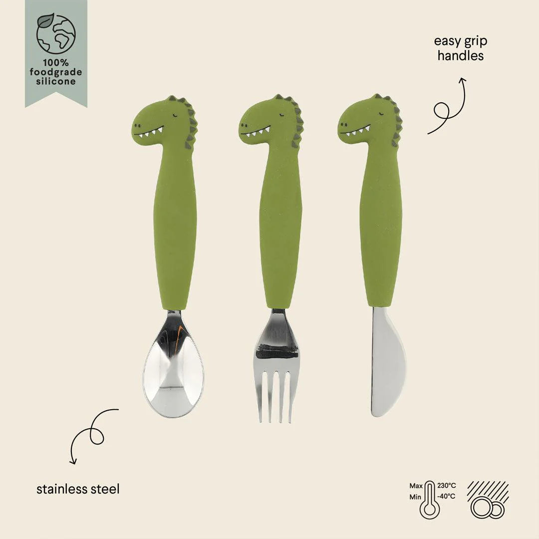 Trixie Silicone Cutlery Set (3 Pack)