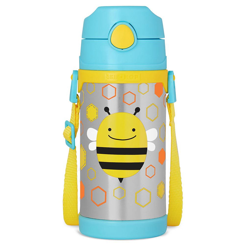 Skip Hop Zoo Insulated Stainless Steel Straw Bottle