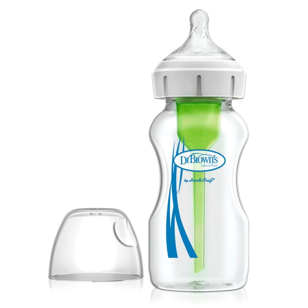 Dr Brown's Glass Wide Neck "Options+" 270ml Bottle