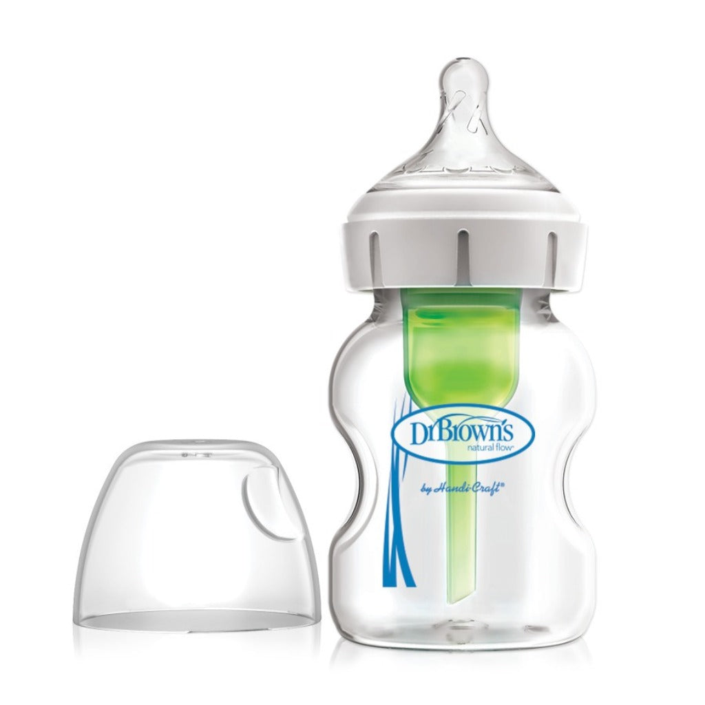 Dr Brown's Glass Wide Neck "Options+" 150ml Bottle