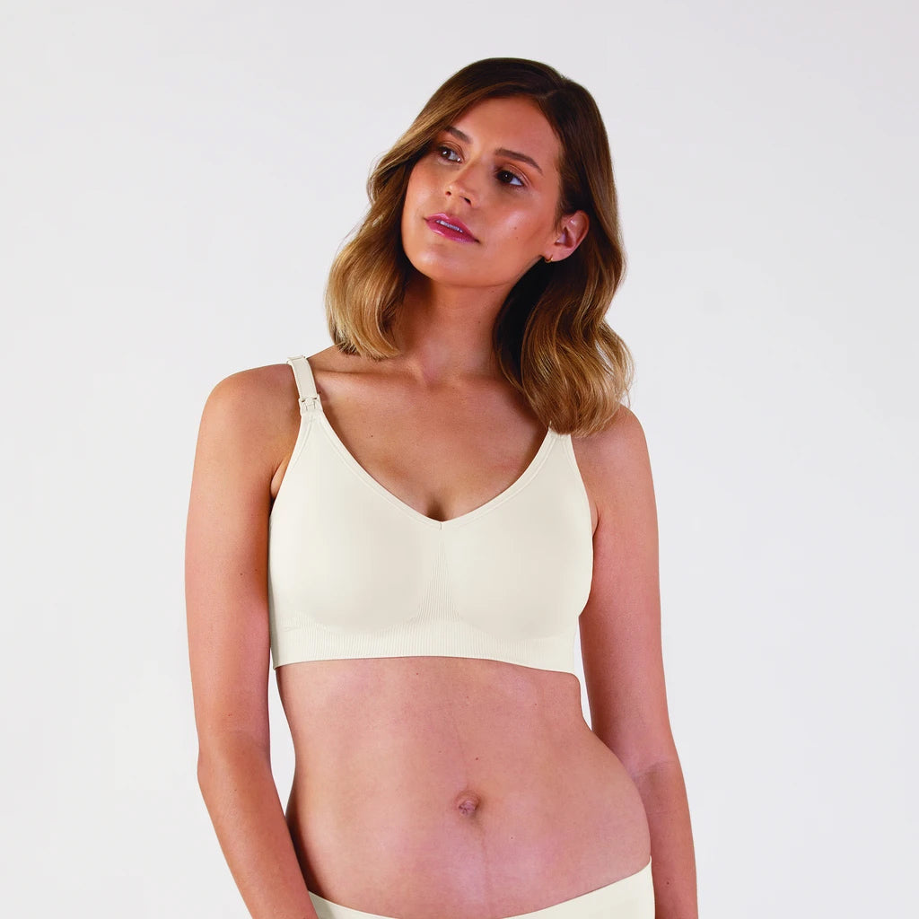 Bravado Body Silk Seamless Nursing Bra (White)