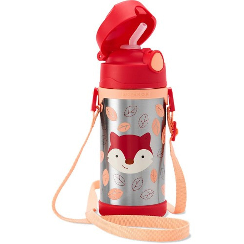 Skip Hop Zoo Insulated Stainless Steel Straw Bottle