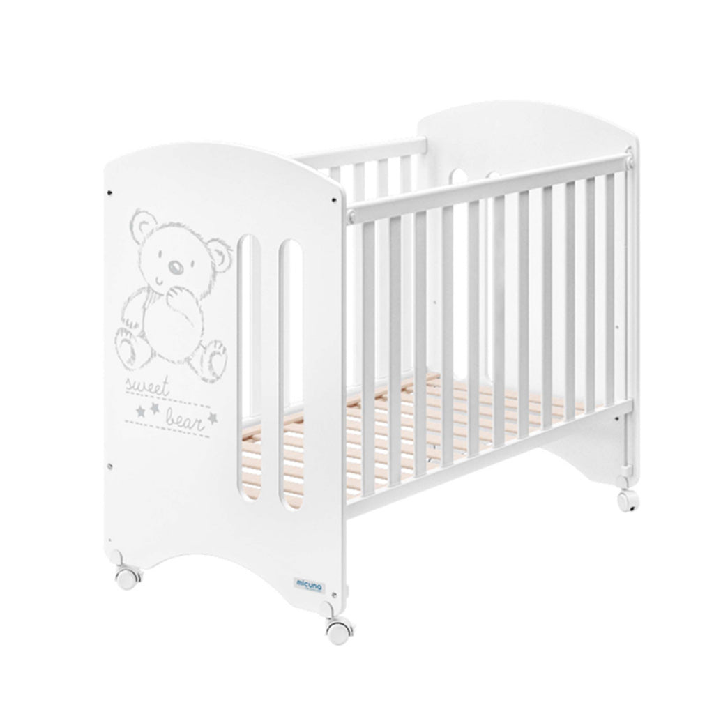 Micuna Sweet Bear Cot with Anti Dust Mite Foam Mattress