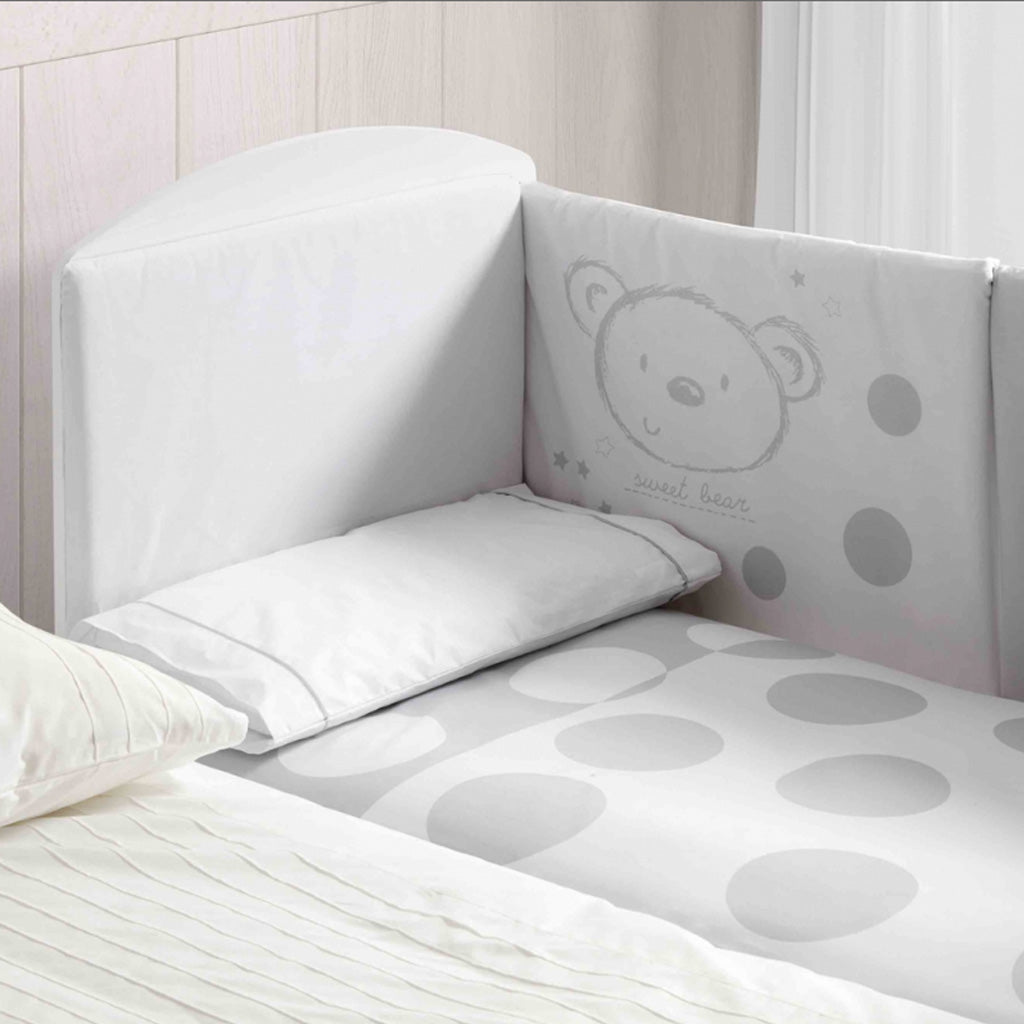 Micuna Sweet Bear Cot with Anti Dust Mite Foam Mattress