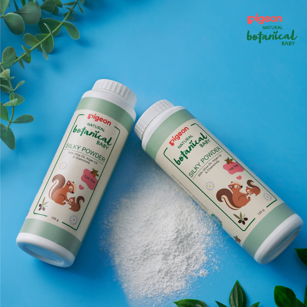 Pigeon Natural Botanical Baby Silky Powder 125g